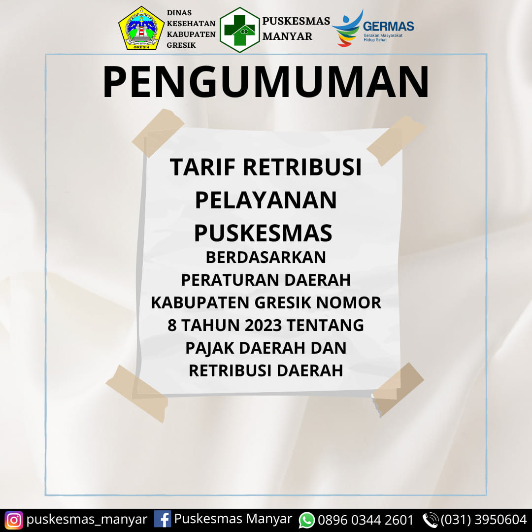 Tarif Pelayanan Puskesmas